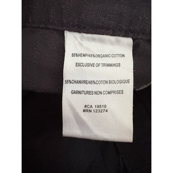 NWT Lole Gray Origami Pants Hemp Organic Cotton Womens Size 4 (77) - Picture 5 of 6